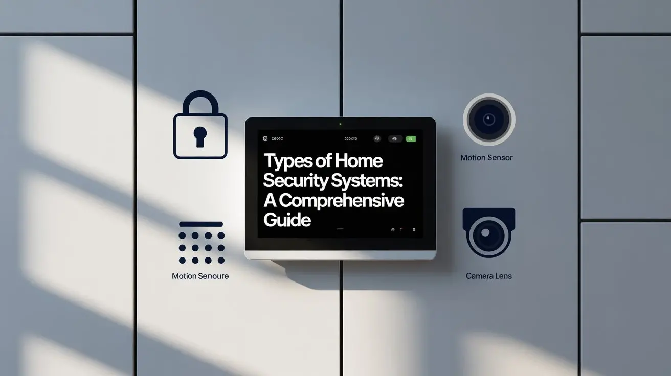 Types of Home Security Systems: A Comprehensive Guide